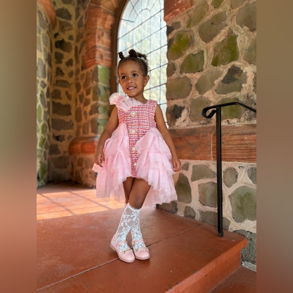 Petite Maison Pink dress - Picture 1 of 7